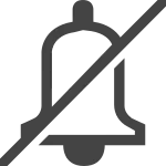 Bell Slash O SVG Icon